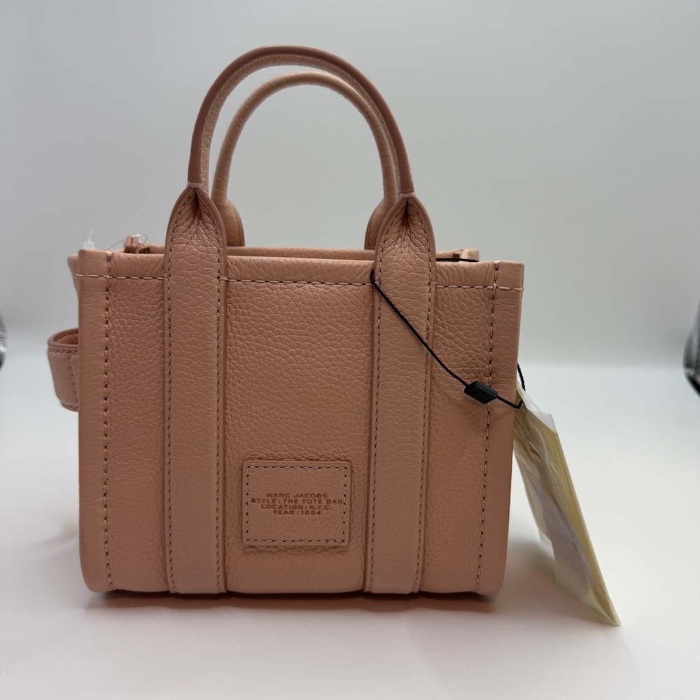 NWT Marc Jacobs Tan Tote Bag mini crossbody - Picture 2 of 13
